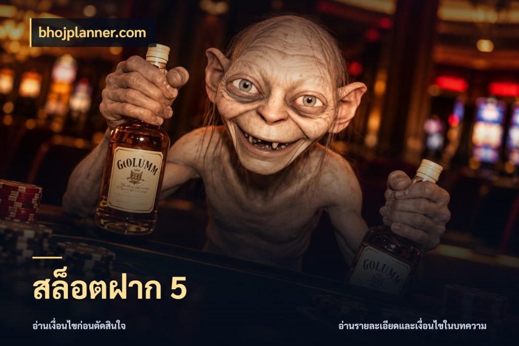 สล็อตฝาก 5 เงินตั้งต้นกับความสนุกที่คุณกำหนด ในมุม bhojplanner.com