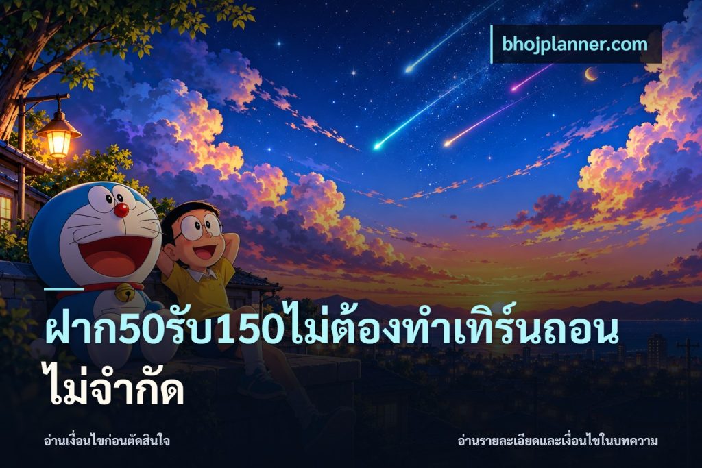 ฝาก50รับ150ไม่ต้องทําเทิร์นถอนไม่จํากัด