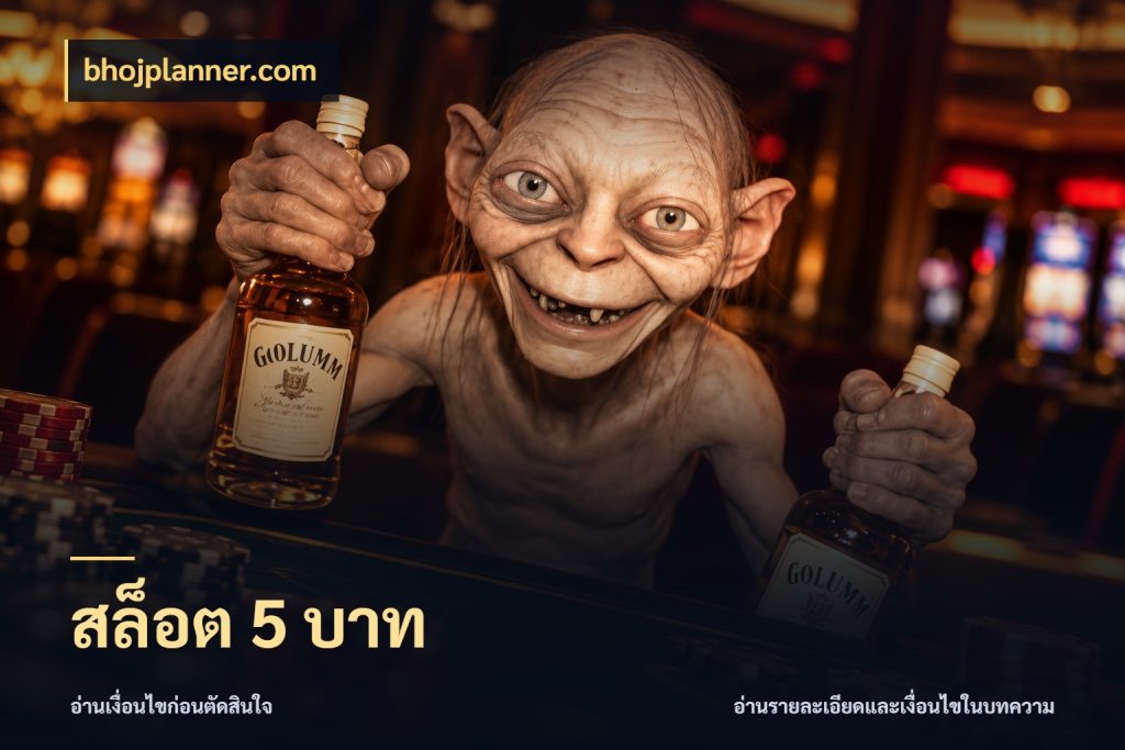 สล็อต 5 บาท ยอดเริ่มต้นน่าจับตากับสิทธิ์ที่เกี่ยวข้อง สไตล์ bhojplanner.com