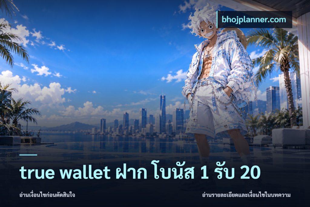 true wallet ฝาก โบนัส 1 รับ 20