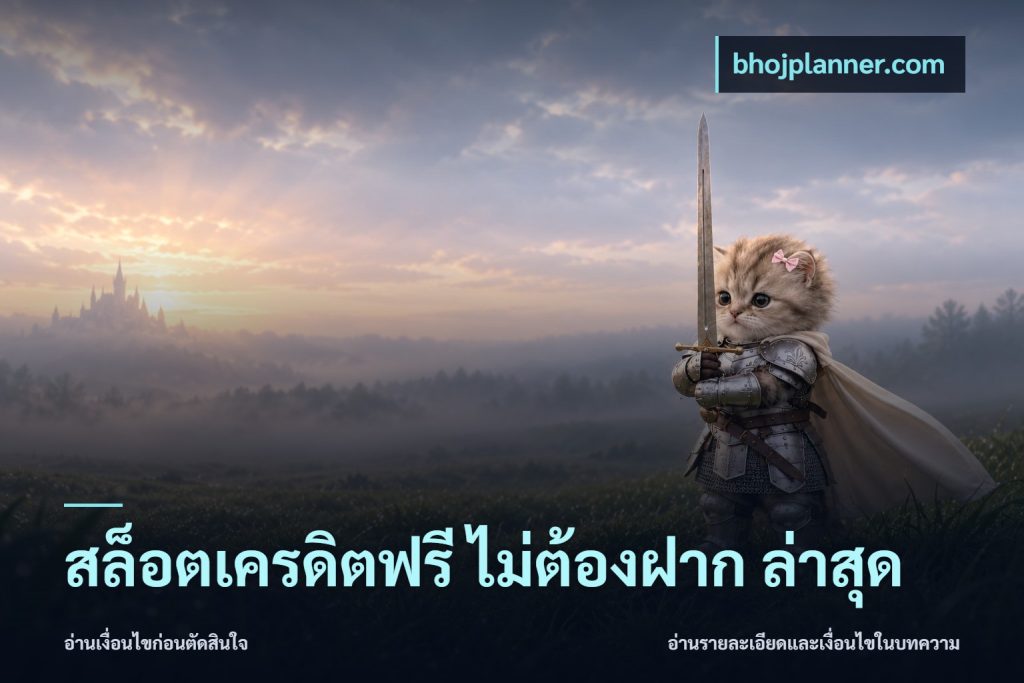 สล็อตเครดิตฟรี ไม่ต้องฝาก ล่าสุด