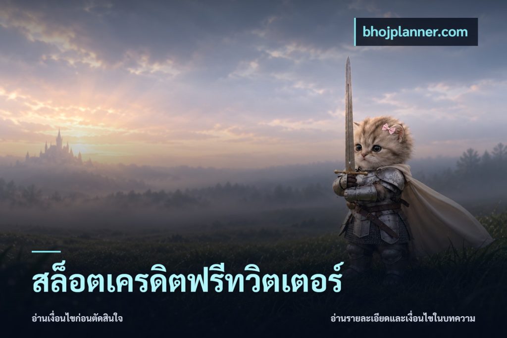 สล็อตเครดิตฟรีทวิตเตอร์