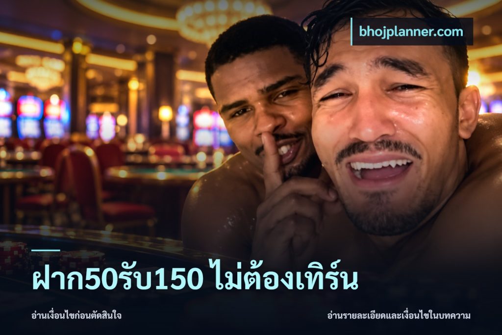 ฝาก50รับ150 ไม่ต้องเทิร์น