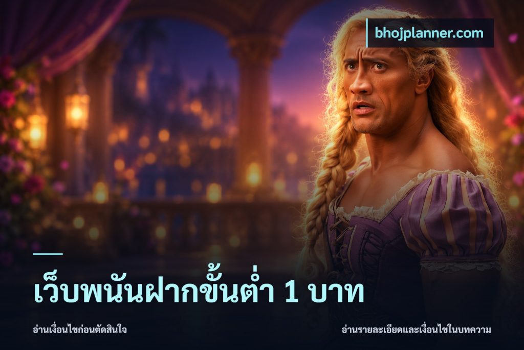 เว็บพนันฝากขั้นต่ำ 1 บาท