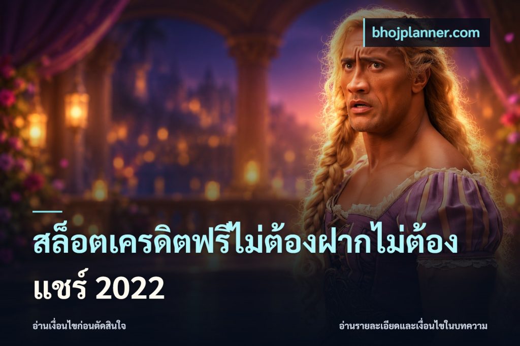 สล็อตเครดิตฟรีไม่ต้องฝากไม่ต้องแชร์ 2022