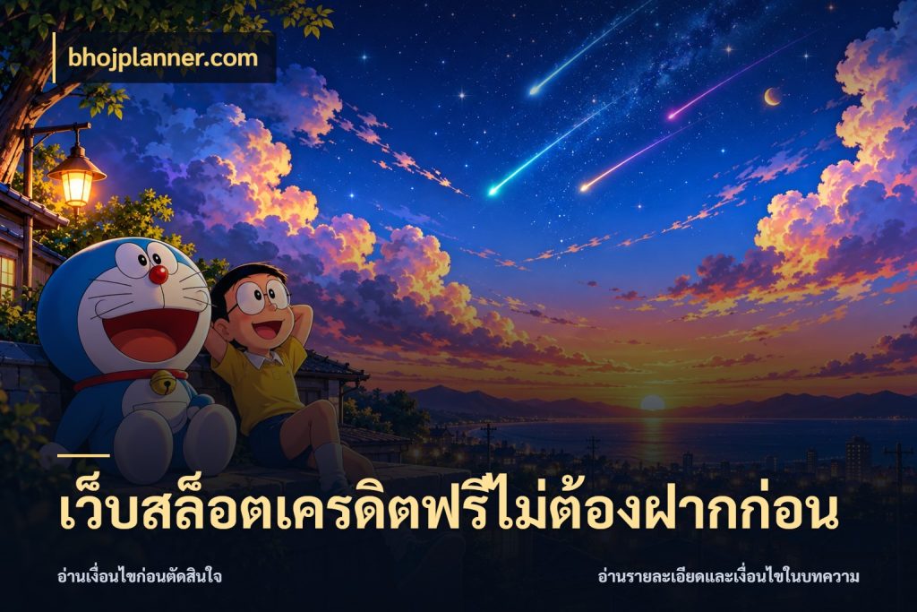 เว็บสล็อตเครดิตฟรีไม่ต้องฝากก่อน จากชื่อเครดิตฟรีสู่ความสนุกที่เข้าใจได้ สไตล์ bhojplanner.com