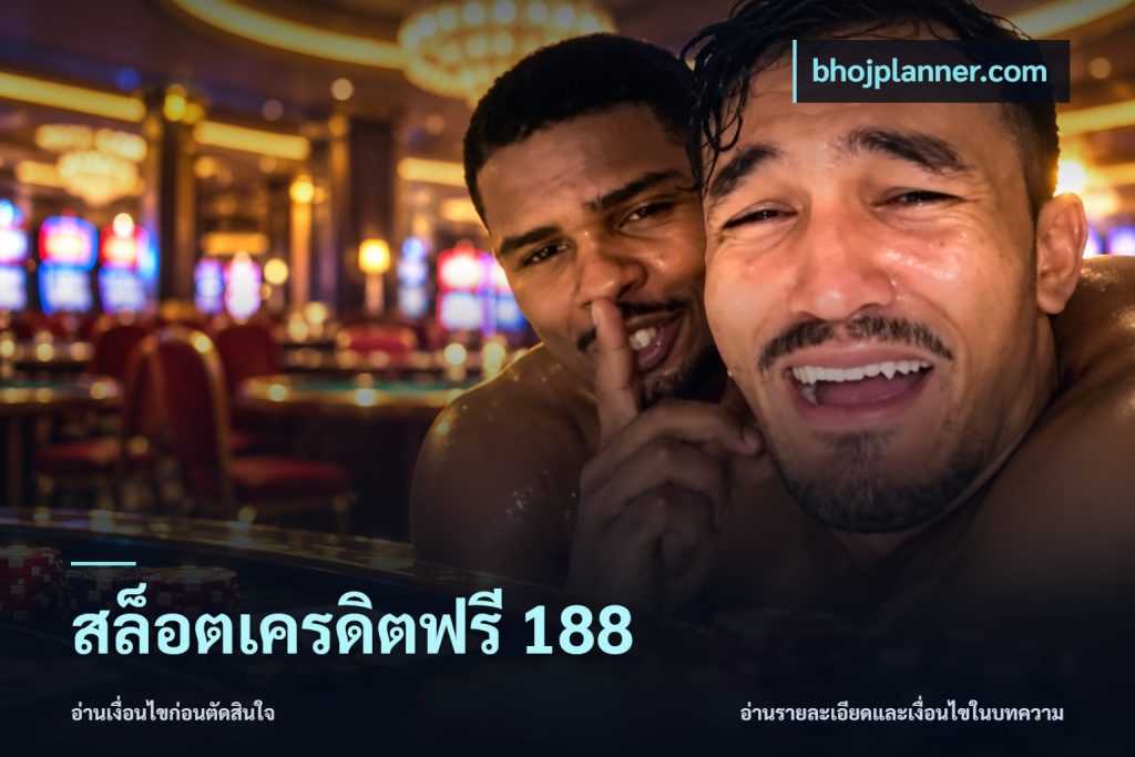 สล็อตเครดิตฟรี 188