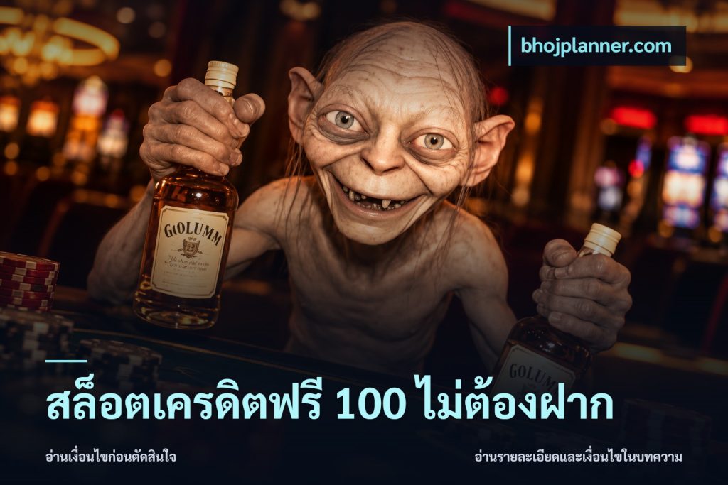 สล็อตเครดิตฟรี 100 ไม่ต้องฝาก