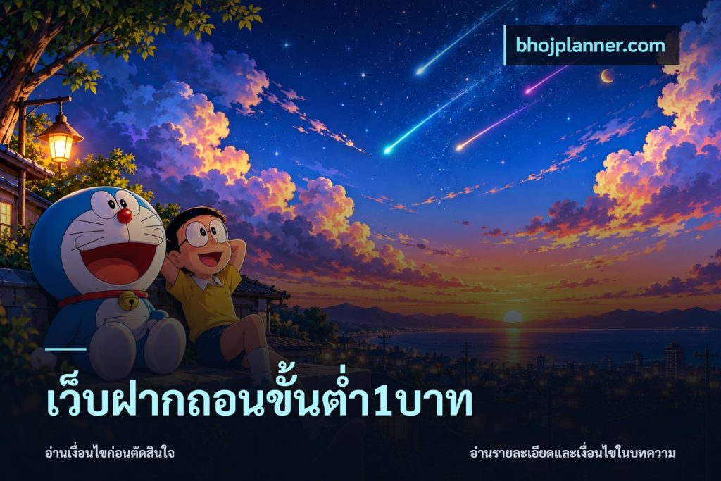เว็บฝากถอนขั้นต่ำ1บาท