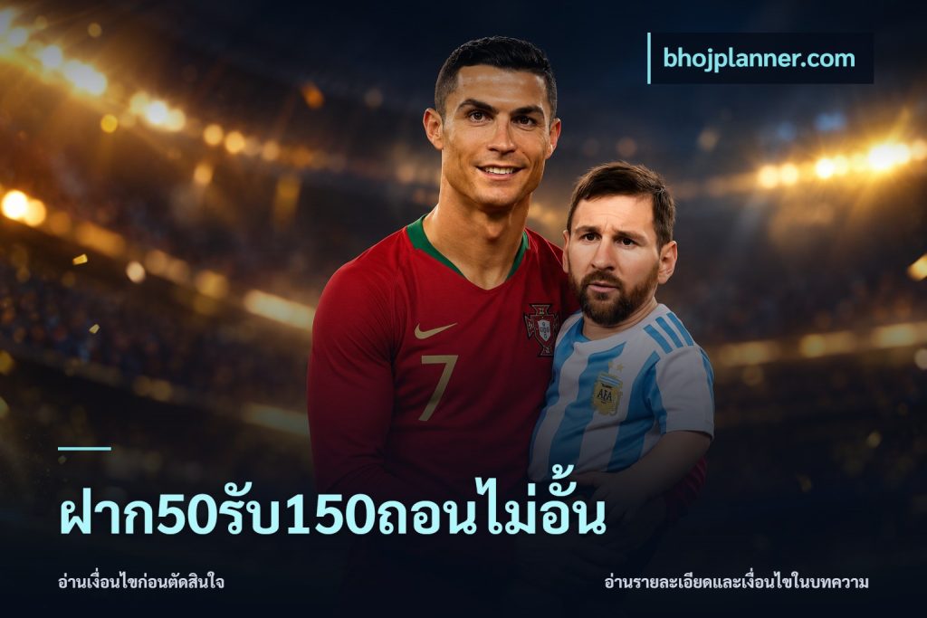 ฝาก50รับ150ถอนไม่อั้น