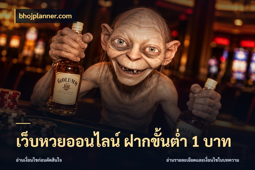 เว็บหวยออนไลน์ ฝากขั้นต่ำ 1 บาท รูปแบบยอดกับขอบเขตของสายหวย สไตล์ bhojplanner.com