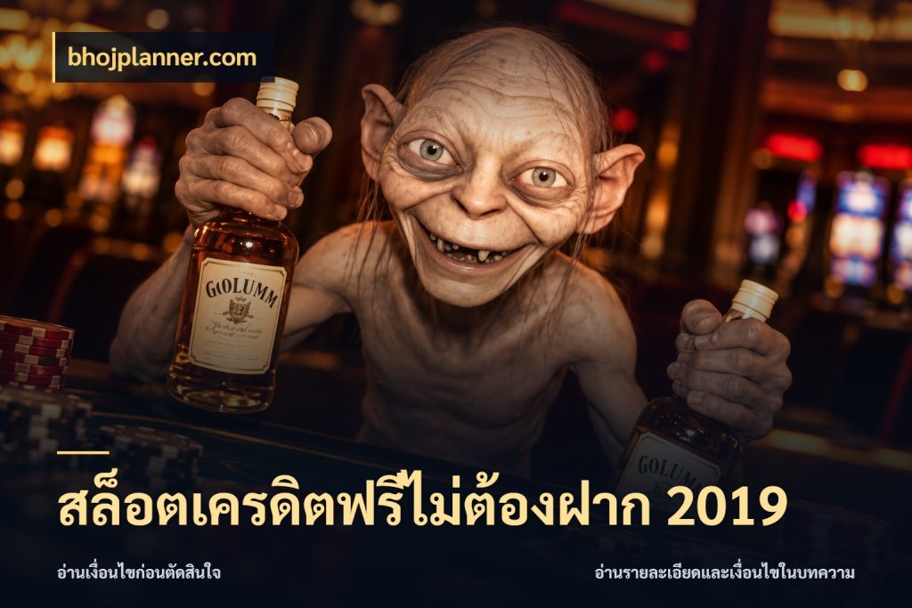 สล็อตเครดิตฟรีไม่ต้องฝาก 2019 เครดิตฟรีกับจังหวะลุ้นที่คุณเลือก ในมุม bhojplanner.com