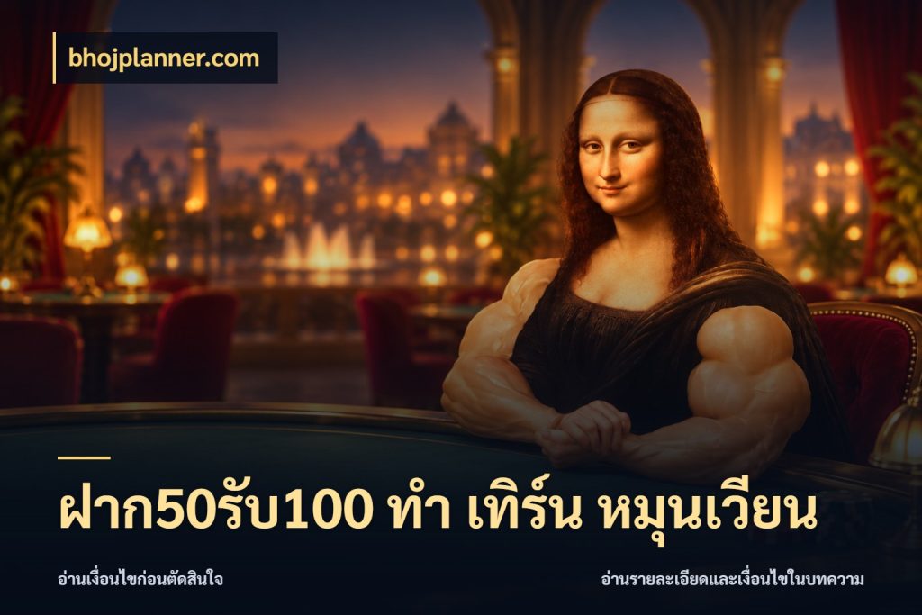 ฝาก50รับ100 ทํา เทิร์น หมุนเวียน bhojplanner.com สนุกกับตัวเลือกโปรในสไตล์ของคุณ