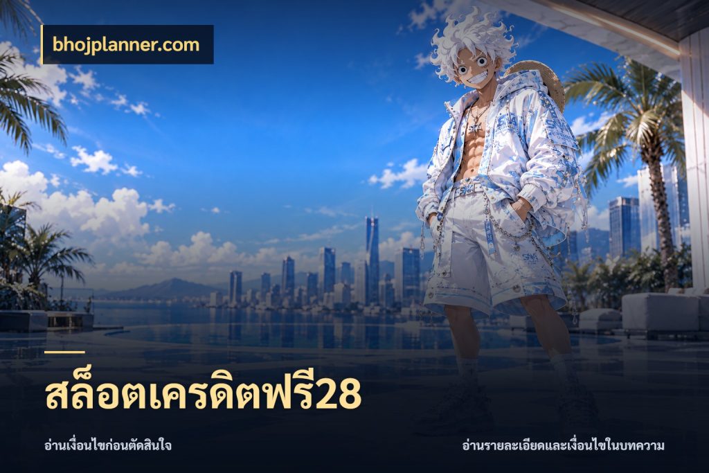 สล็อตเครดิตฟรี28 bhojplanner.com สายโบนัสเลือกมุมเครดิตให้ตรงสไตล์